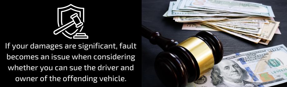 fault when failing to yield right of way