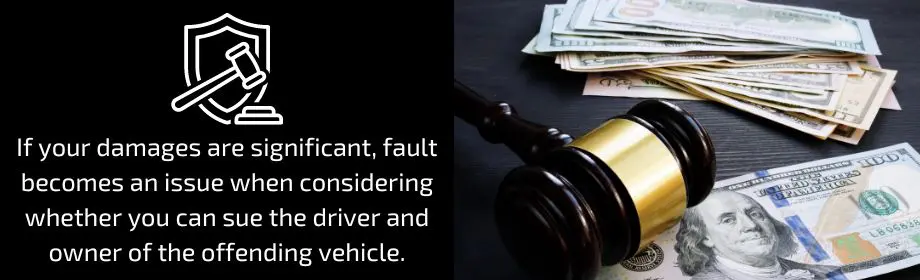 fault when failing to yield right of way
