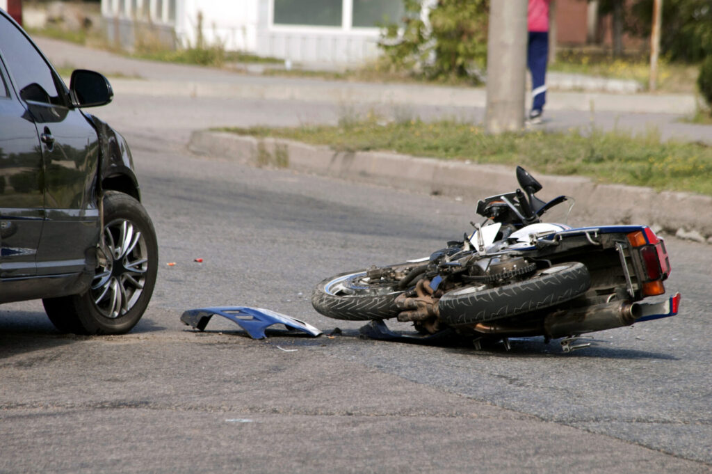 Left-turn Motorcycle Accident