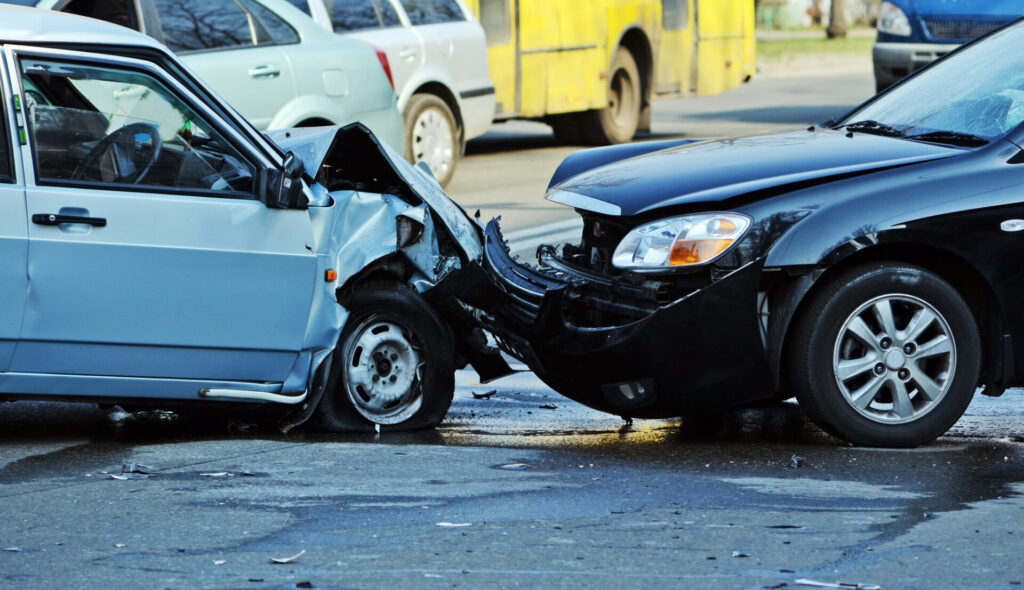 multi car accident